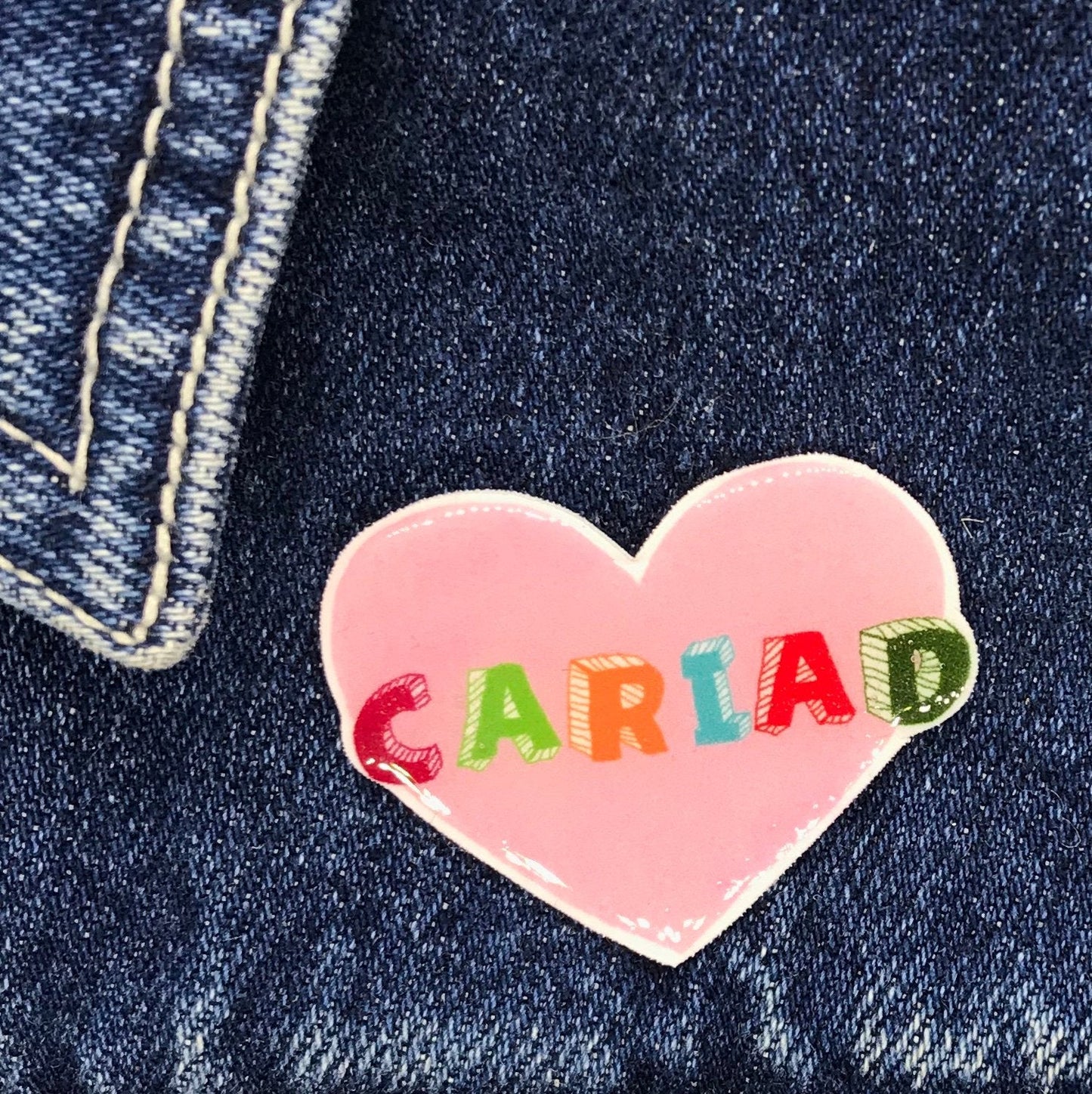 Cariad Handmade Pin