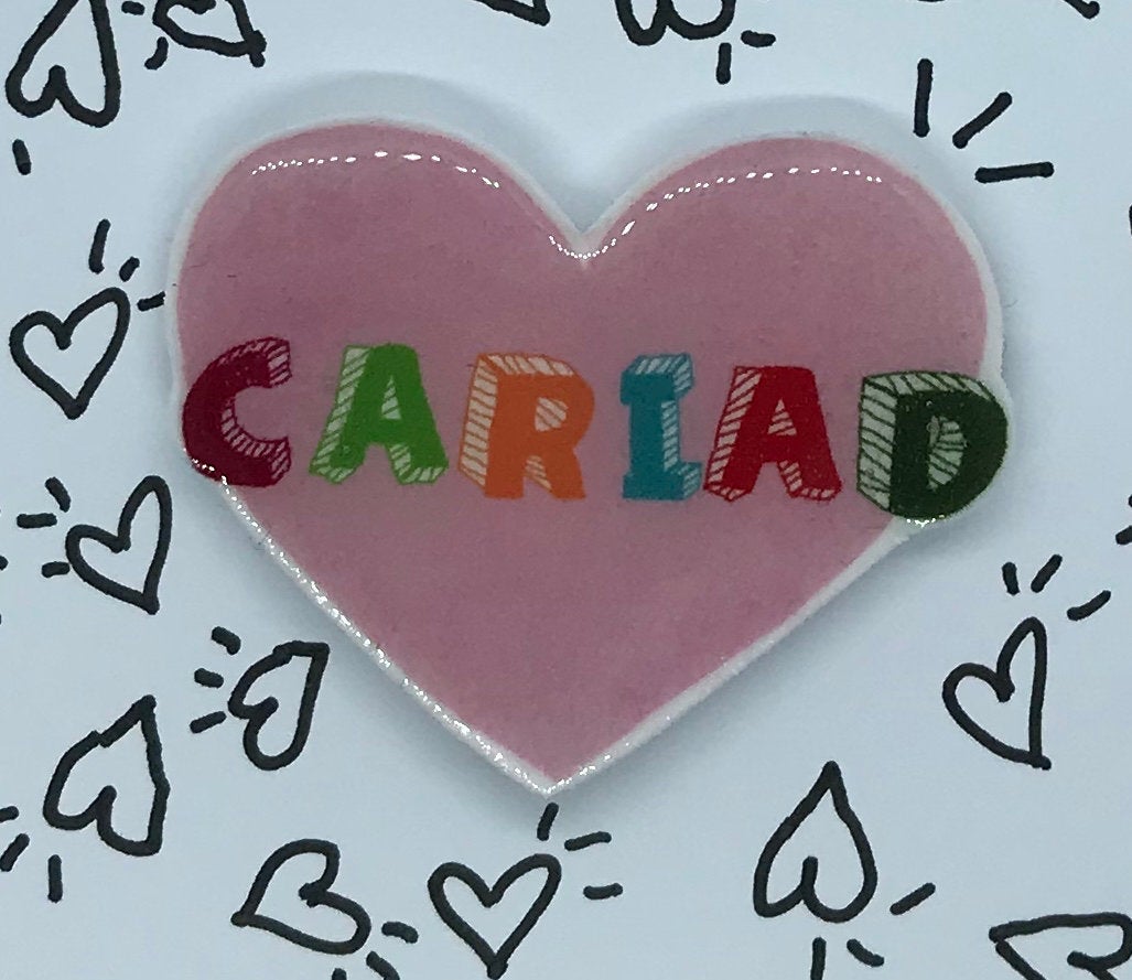 Cariad Handmade Pin