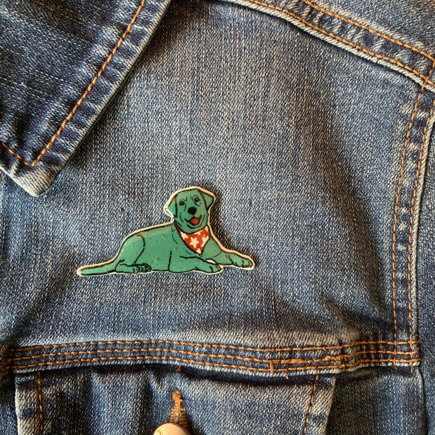 Dog Handmade Pin - Labrador
