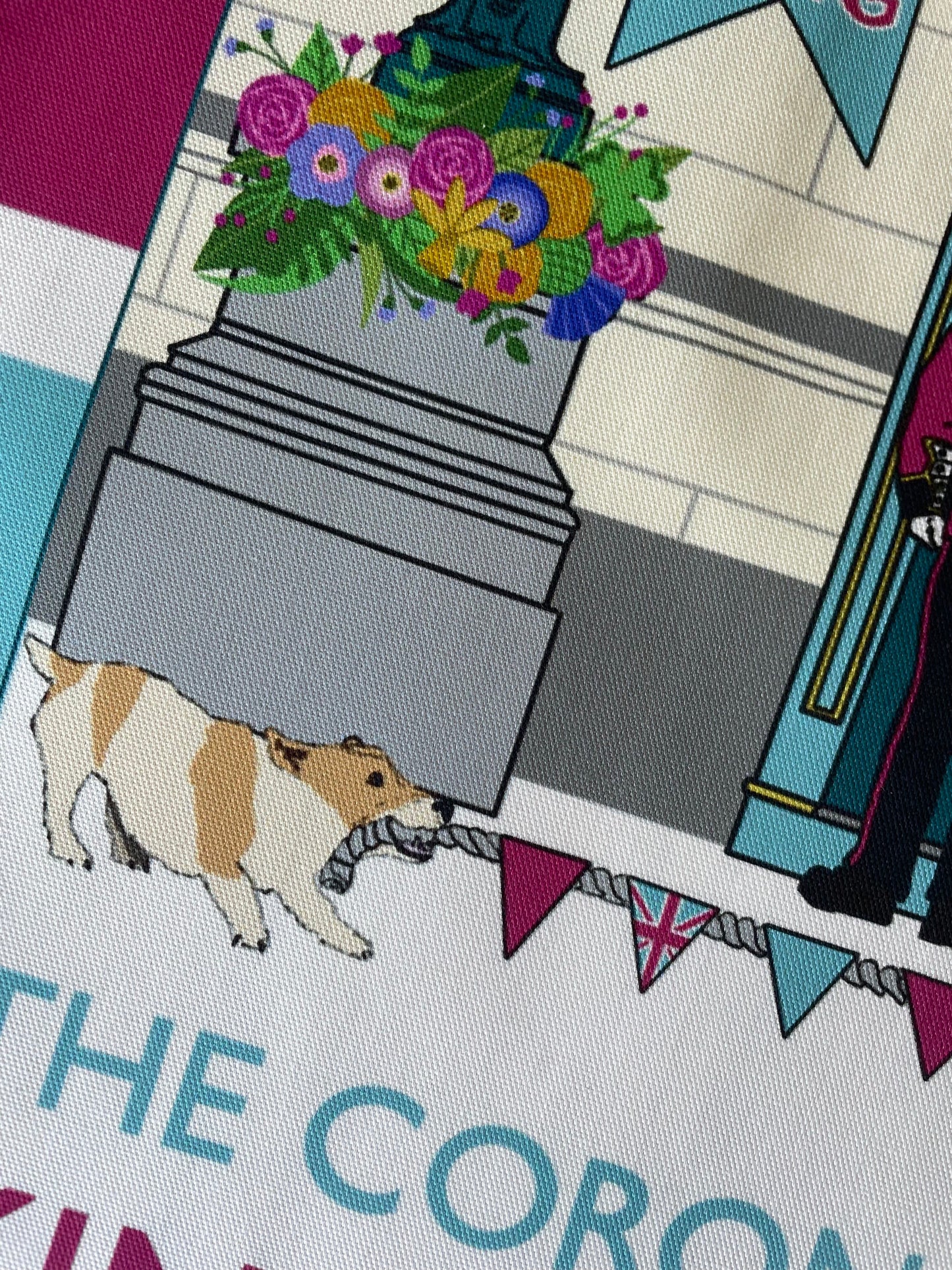 KING CHARLES III CORONATION TEA TOWEL