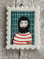 Black Beard - Mini Masterpiece Handmade Ceramic