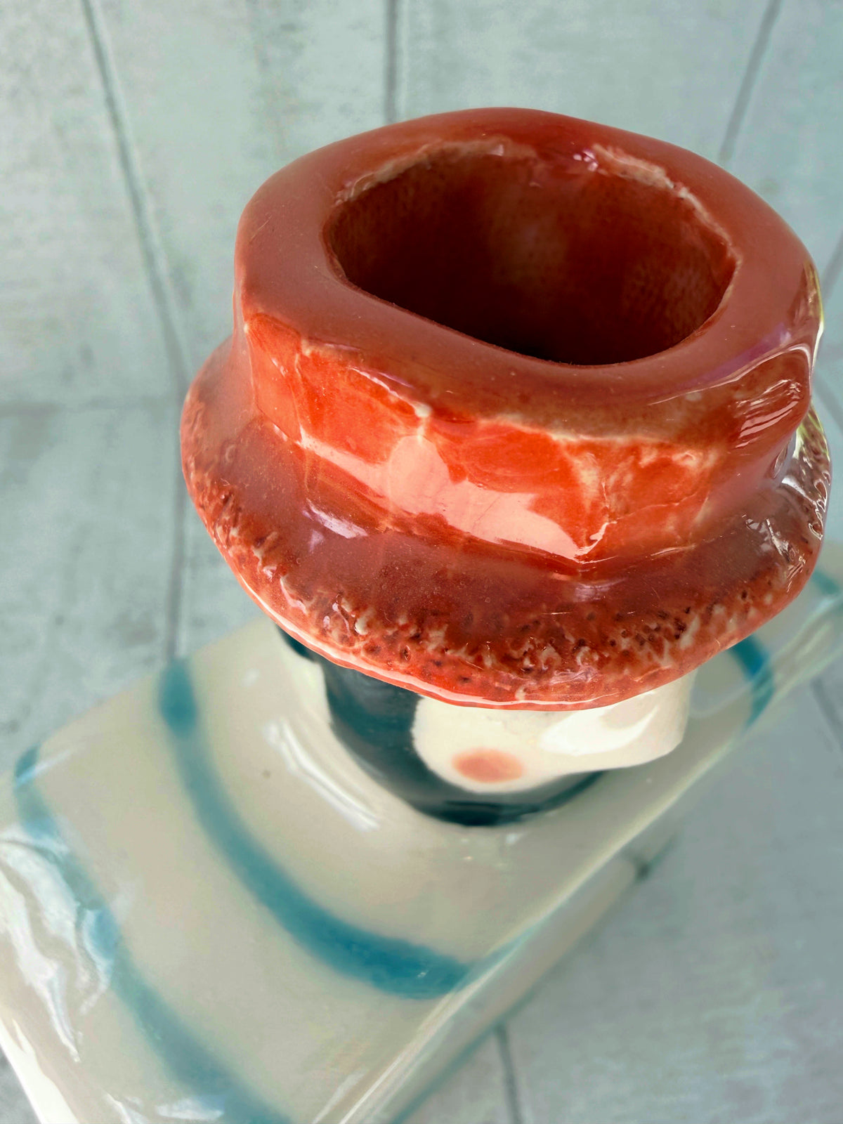 Handmade Ceramic Fisherman Vase Finn Fairweather Super Seconds