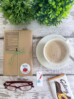 Mystery Book Gift Pack with Chocolate – Secret Book Club Surprise Read - Mystery, Past, Murder, Script - 1251
