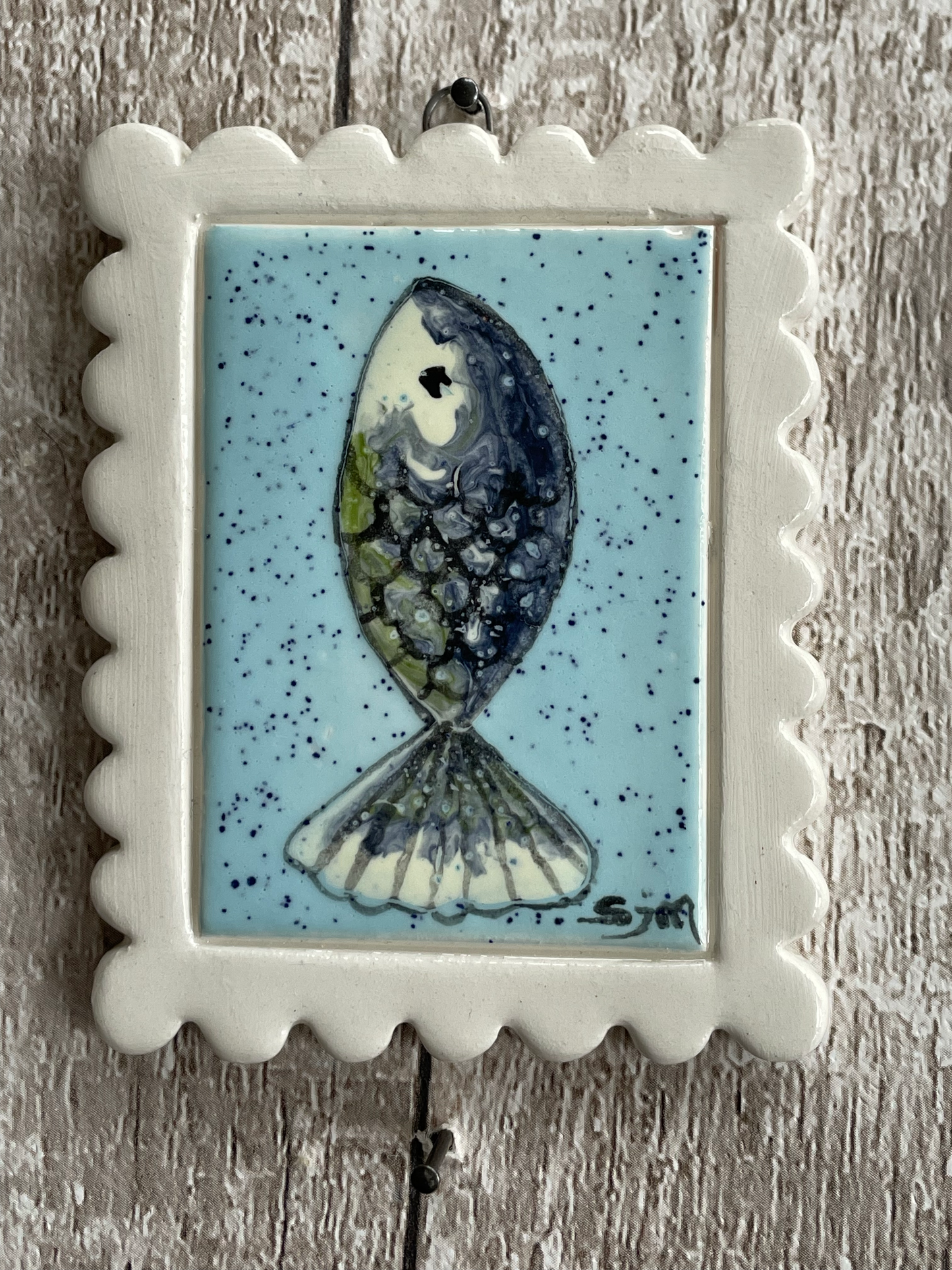 One Big Fish - Mini Masterpiece Handmade Ceramic
