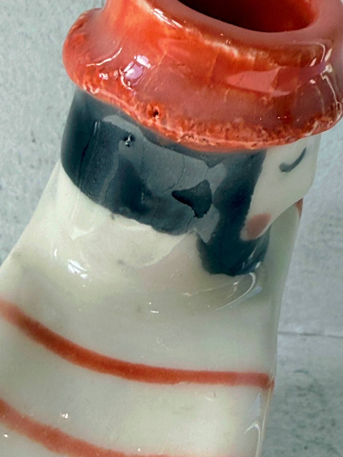 Handmade Ceramic Fisherman Vase Bertie Brine Super Seconds