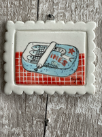 Tin of Sardines - Mini Masterpiece Handmade Ceramic