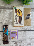 Mystery Book Gift Pack with Chocolate – Secret Book Club Surprise Read - Bucolic-Murder-Sinister-Intrigue - 1268