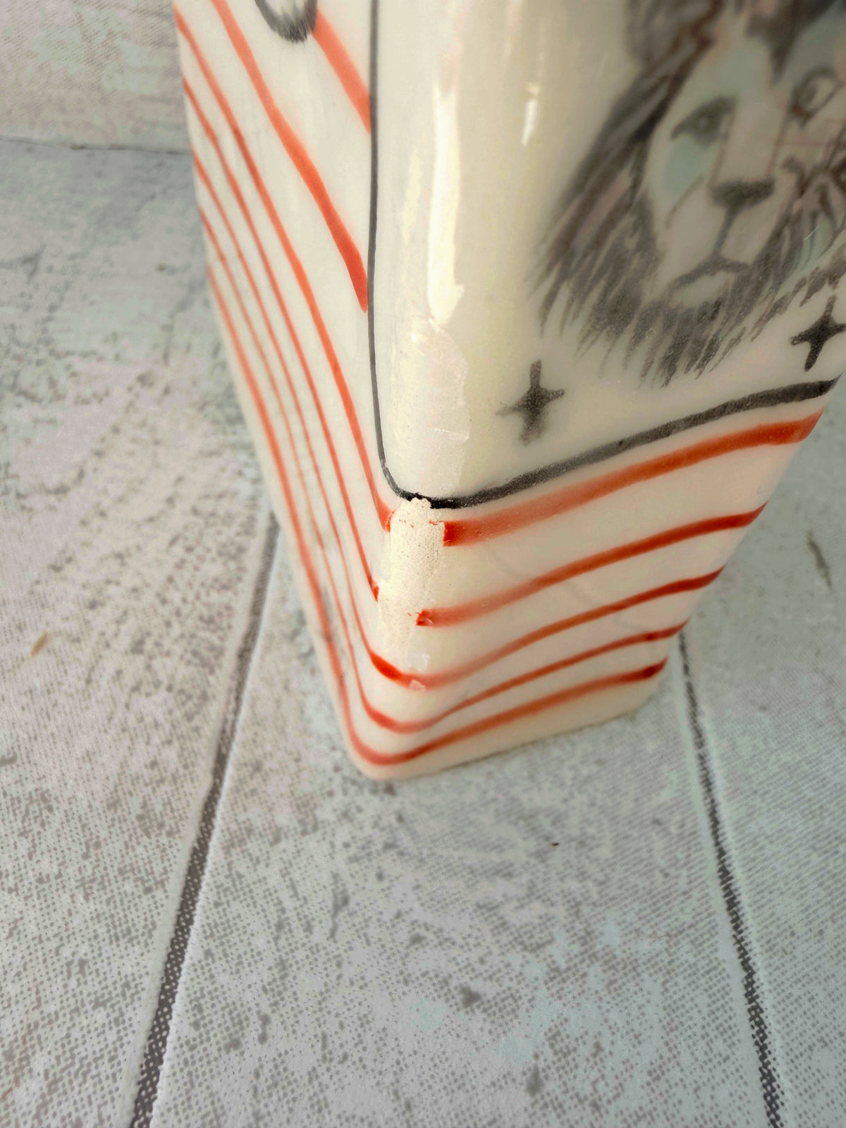 Albert Strongarm Handmade Ceramic Strongman Vase Super Seconds