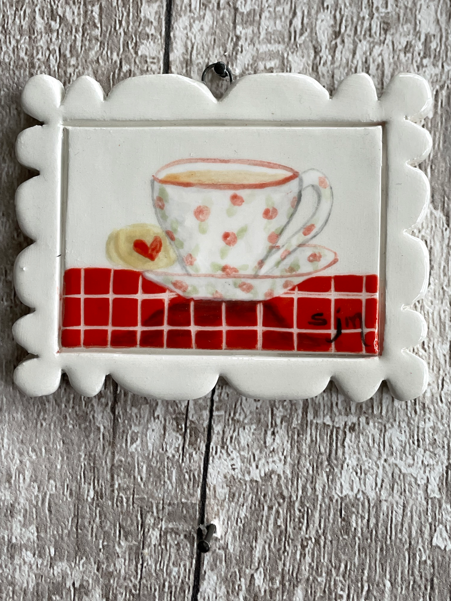 Tea Break - Mini Masterpiece Handmade Ceramic