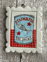 Tin of Pilchards - Mini Masterpiece Handmade Ceramic