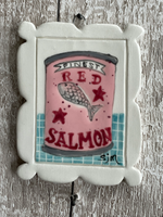 Tin of Salmon - Mini Masterpiece Handmade Ceramic