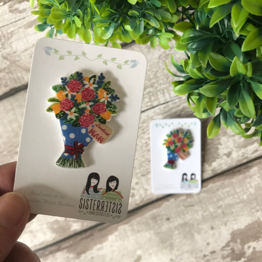 Loveliest Mam Handmade Pin