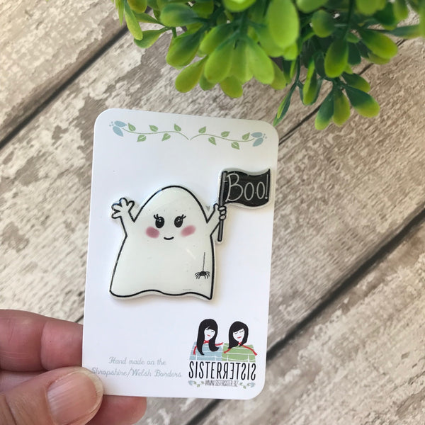 Ghost Handmade Pin