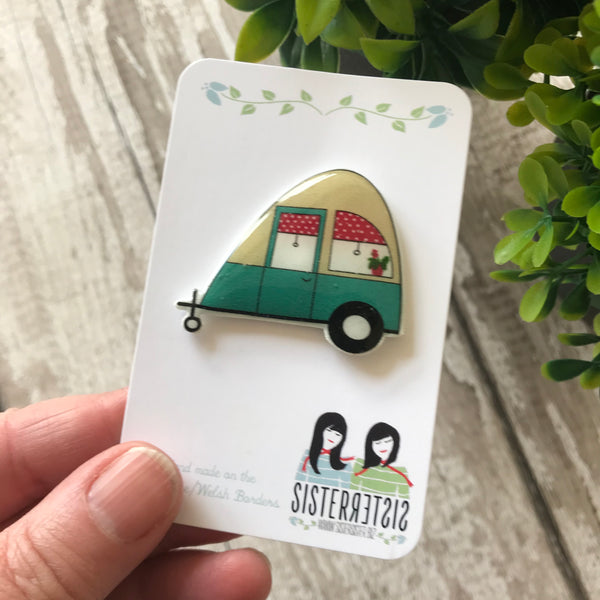 Little Caravan - Handmade Pin
