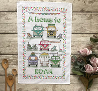 Home To Roam - 100% Cotton Tea Towel