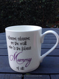 The fairest Mummy of all - Fine Bone China Mug - Mother's Day, Mothers Day, Birthday, Christmas, Gift, Coffee Mug