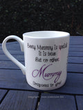 The fairest Mummy of all - Fine Bone China Mug - Mother's Day, Mothers Day, Birthday, Christmas, Gift, Coffee Mug