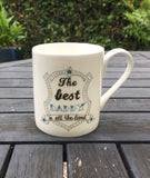 The best Daddy in all the land - Fine bone china mug - Father's Day, birthday, christmas, him, coffee mug, Dad, Daddy