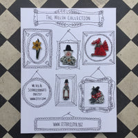 Welsh Dragon Handmade Pin
