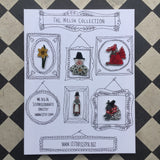 Welsh Lady Handmade Pin