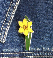Daffodil Handmade Pin