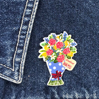 Loveliest Mum Handmade Pin