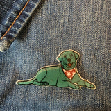 Dog Handmade Pin - Labrador