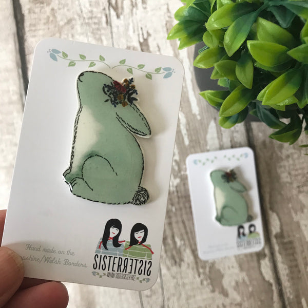 Bunny Handmade Pin