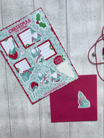 Nadolig Llawen Eco Friendly Christmas Sticker Sheet