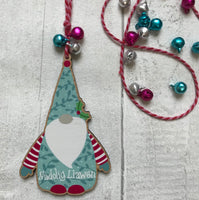Nadolig Llawen Hanging Wooden Christmas Decorations - Gonk, Polar Bear, Reindeer, Robin