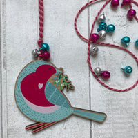 Hanging Wooden Christmas Decorations - Gonk, Polar Bear, Reindeer, Robin