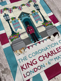 KING CHARLES III CORONATION TEA TOWEL